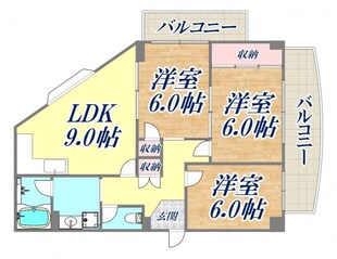 メゾン351の物件間取画像